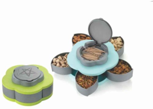 ABS Plastic Candy Box for Storing Snacks Separately