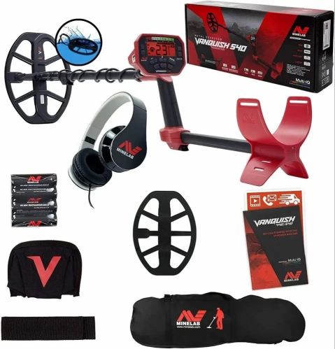 LED Aluminum Minelab Vanquish 540 Metal Detector Mulitsizes