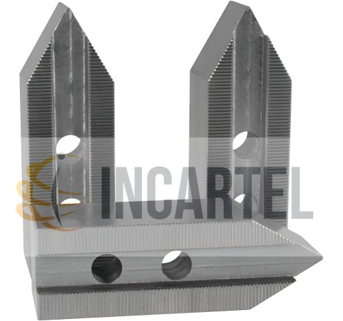 Aluminium CNC Soft Jaw, Color : Black