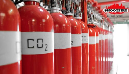 Carbon Dioxide CO2 Gas Based Suppression System, Color : Colorless