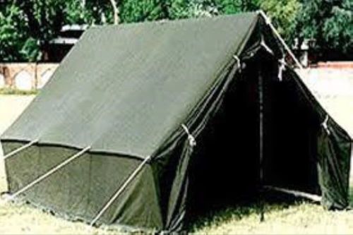 Plain Double Fly Tent, Color : White, Olive Green, Etc.