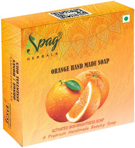 Organic Ingredients Orange Honey Hand Made Soap 100gms