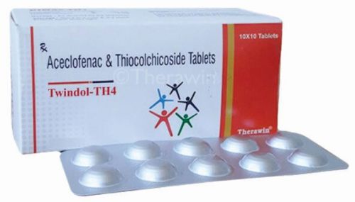 Aceclofenac + Thiocolchicoside Tablet for Oral Consumption With Food