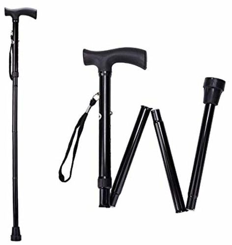 Foldable Walking Stick, Length : 4feet