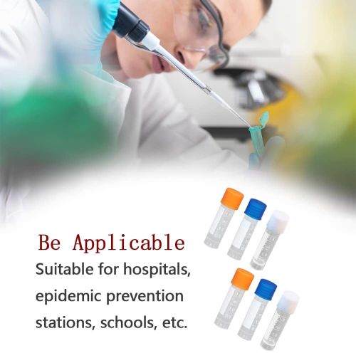 Plastic Clear Test Tubes 1.8 Ml