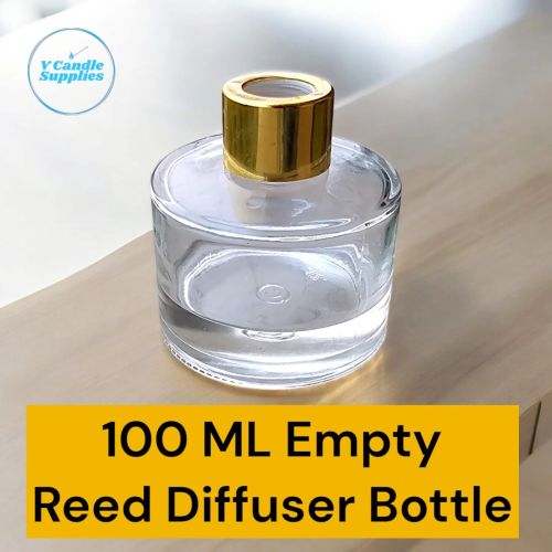Glass Empty Reed Diffuser Bottle 100 Ml