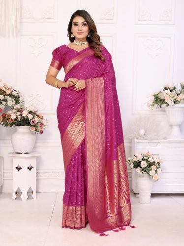 Women Silky Smooth Utter Light Weight Sarees