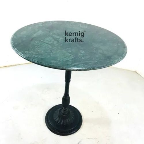 Cast Iron Bar Table WITH Marble Top