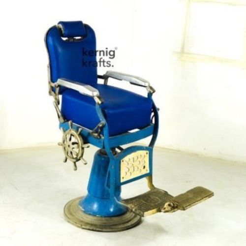 Classic Indian Jodhpur Barber Chair, Color : Painted