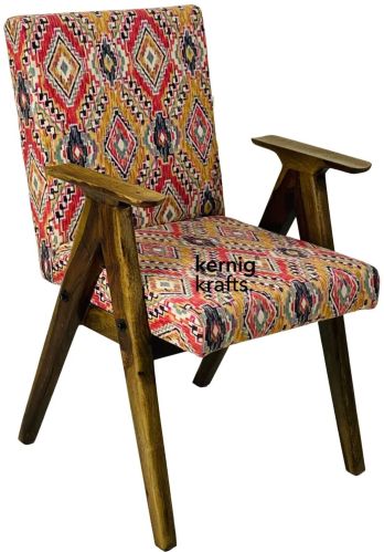 Rosewood Kyoto Wooden Upholestered Relax Chair for Outdoor Furniture