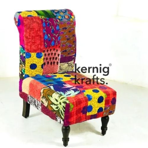 Single Seater Easy Sofa WITH Colourful Fabric