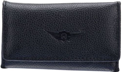 Curious Black Leather Key Pouch