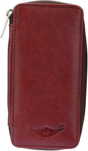 Marvelous 100%Genuine Leathers Red Key Pouch (MKH006)