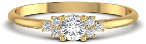 0.34CT Classic Solitaire Ring for Jewelry