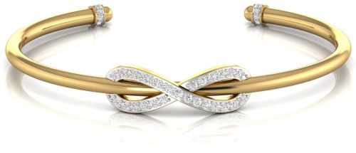 0.76 CT Infinity Style Open Diamond Bracelet