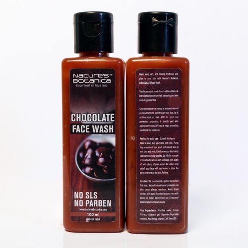 Chocolate Facewash 100ML, Packaging Type : Bottle