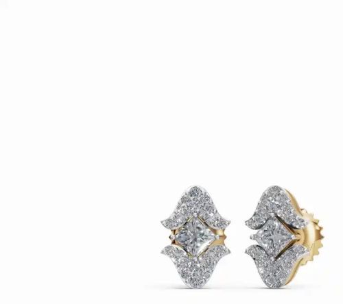 Women Regal Curves Diamond Studs