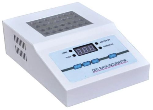 Dry Bath Incubator, Color : White