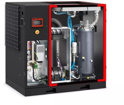 Permanent Magnet Motor Variable Speed Driven Screw Compressors