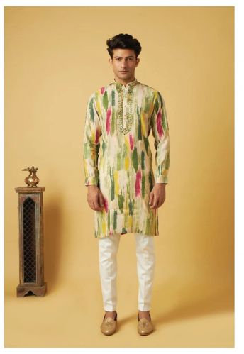 Mirrior Work Festive Men Kurta 46