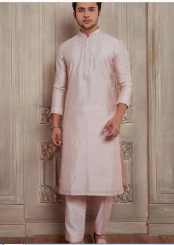 Pure Silk Traditional Kurta FOR Mens