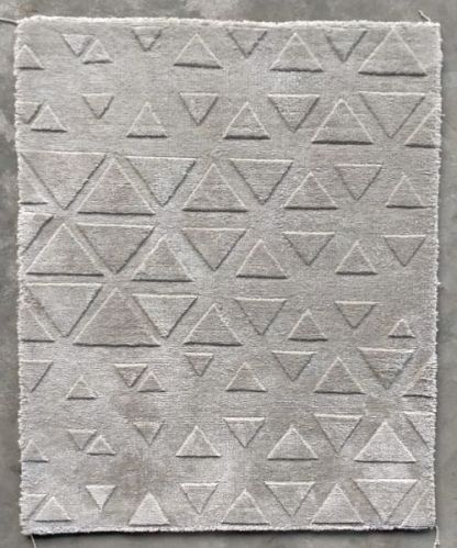 MEH-PP-2202 Grey New Zealand Wool Cotton Floor Carpet