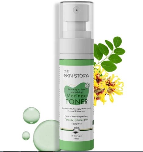 Soothing & Pore Minimizing Moringa Toner | Hydrates Skin