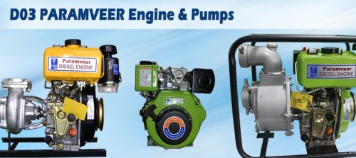 D03 Paramveer Agricultural Engine for Power Sprayer, Agri-Weeder