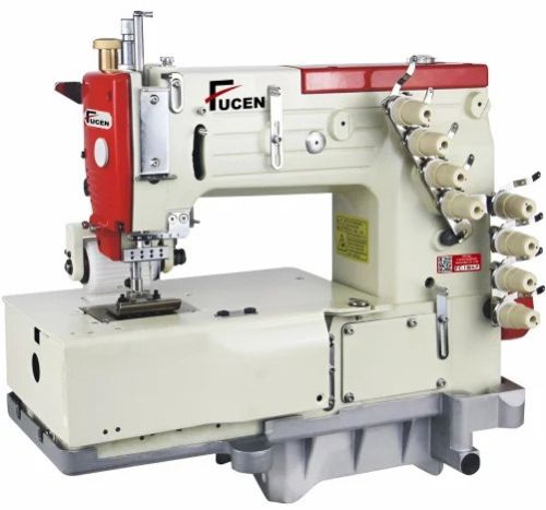 FC-1404-p 4 Needle Flatbed Double Chain Stitch Machine