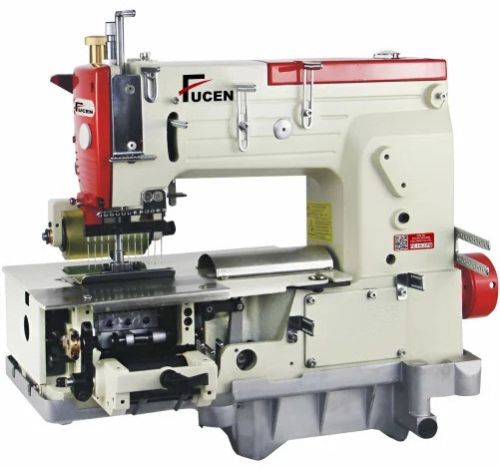 FC-1412-PQ 12 Needle Flatbed Double Chain Stitch Machine