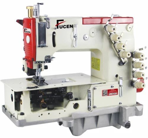 FC-1503-PTF 3 Needle Flatbed Double Chain Stitch Machine