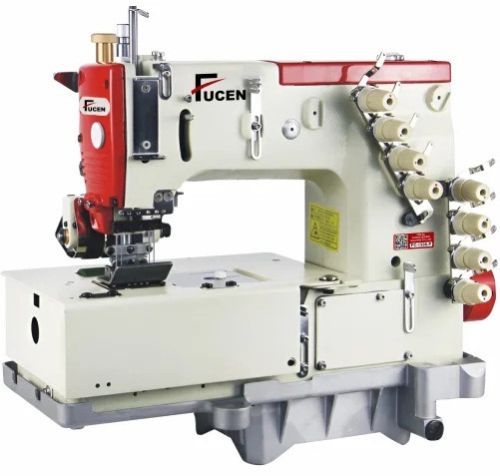FC-1508-P 4 Needle Flatbed Double Chain Stitch Machine