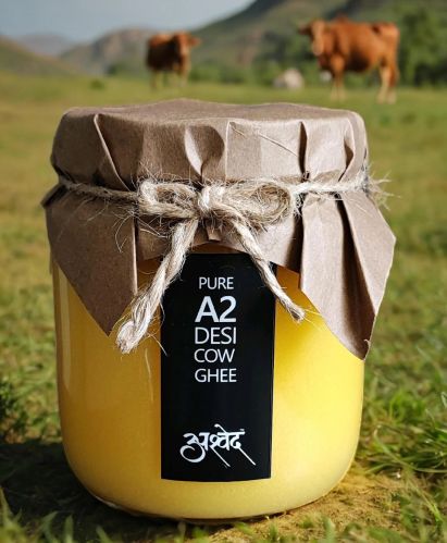 Ashved Pure A2 Desi Cow Ghee for Culinary Purposes, Nourishment