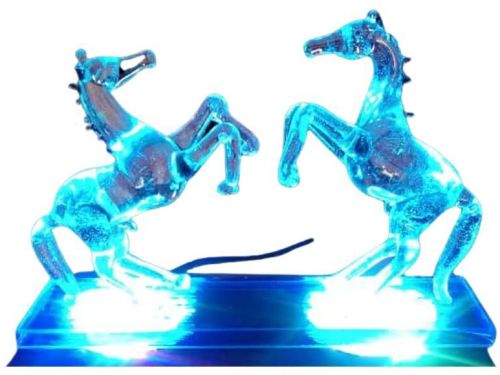 Dancing Horse LED Statue for Home Decor