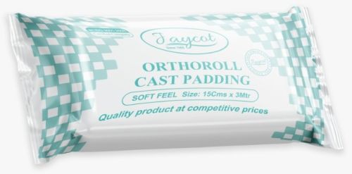 Soft Roll Orthocast Padding, Color : White