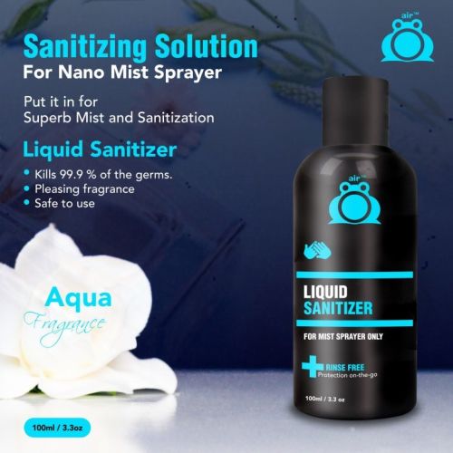 Air Frog Liquid Sanitizer 100 Ml – Aqua