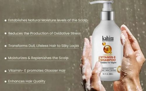 Kahira Natural Vitamin-E Shampoo