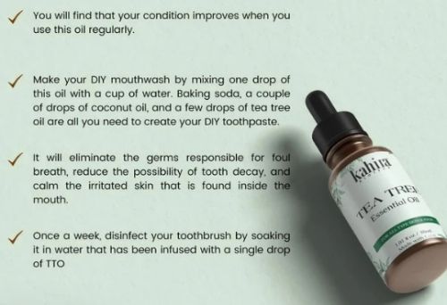 Kahira Tea Tree Essential Oil, Packaging Type : Bottle