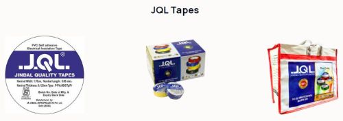 Vinyl Telecom Tape, Color : Black