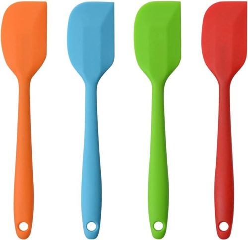 High-quality Silicone Mixing Spatula, Color : Multicolor