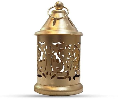 Rounder Iron Metal T Light Candle Holder