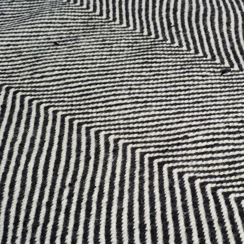 Woolen Rectangular Home Flat Weave Rug for Indoor