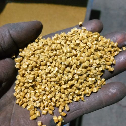 Polypropylene PP Golden Yellow Granules for Industrial Applications