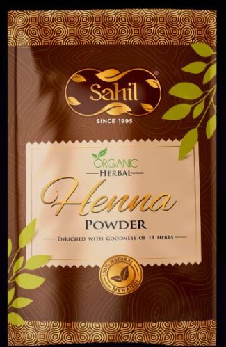 125gm Sahil Herbal Heena Powder, Color : Green