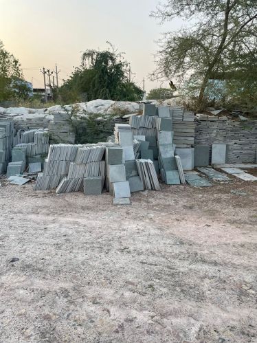 Polished Kota Blue Stone 2.5x2.5feet, 2x2feet, Stone Form : Solid