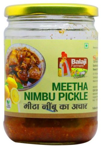 Salt Meetha Nimbu Pickle, Certification : FSSAI Certified