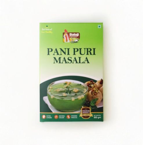 Pani Puri Masala Powder, Certification : FSSAI Certified