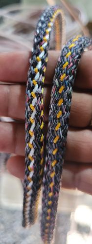 Plain Fancy Gop Polyester Dori 10-20mm, Technics : Hand Knotted