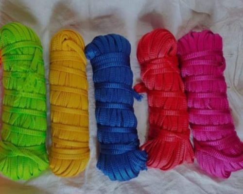 Plain High Quality Gop Polyester Dori, Color : Multicolor 10-20mm