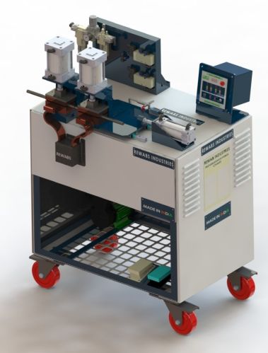 Mild Steel Powder Coated Butt Welding Machine, Brand Name : Rewabs